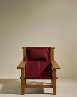 Fauteuils>Maison Sarah Lavoine Fauteuil Graney - Carmin