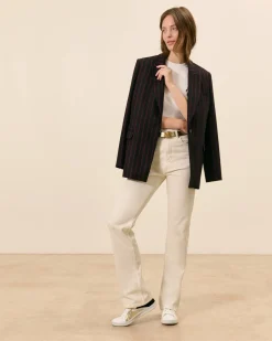 Jeans|Bas>Maison Sarah Lavoine Jean droit Raspail - Ecru