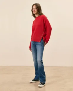 Jeans|Bas>Maison Sarah Lavoine Jean Flare John - Bleu Bleu Minuit