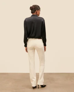 Jeans|Bas>Maison Sarah Lavoine Jean Flare John - Ecru