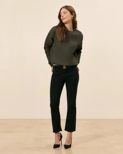 Jeans|Bas>Maison Sarah Lavoine Jean Sol court - Noir