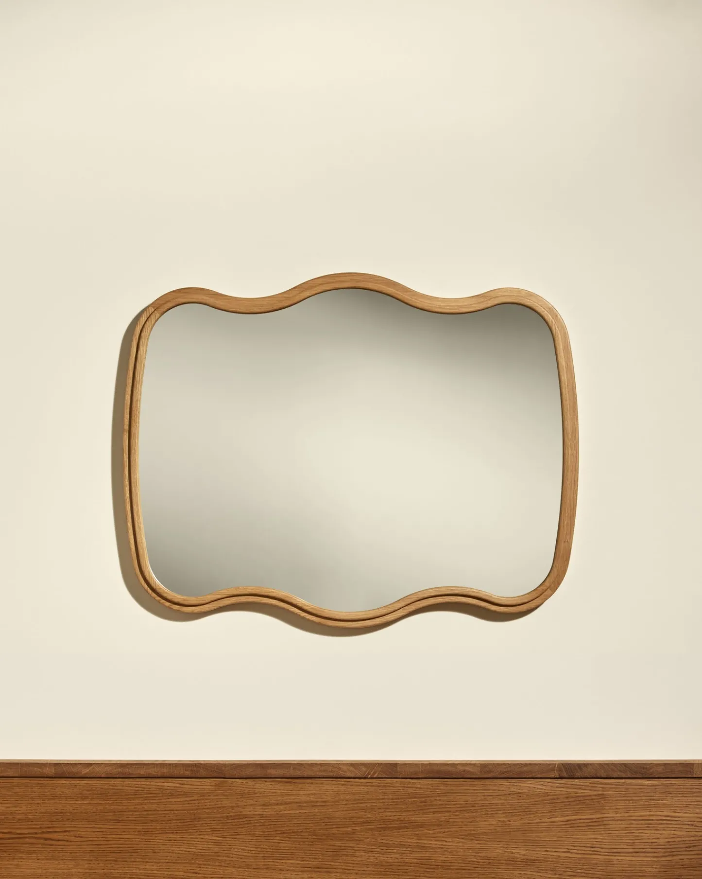 Miroirs>Maison Sarah Lavoine Miroir Noto 3 Vagues - Chêne