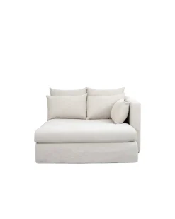 Divans Et Méridiennes|Canapés>Maison Sarah Lavoine Méridienne SuperBox - Accoudoir droite - Gris clair