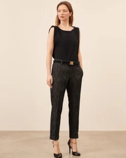 Costumes|Bas>Maison Sarah Lavoine Pantalon Jourdain - Noir