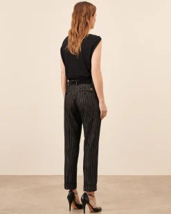 Costumes|Bas>Maison Sarah Lavoine Pantalon Jourdain - Noir