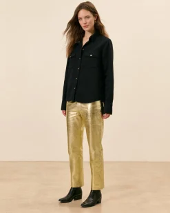 Costumes|Bas>Maison Sarah Lavoine Pantalon Segur - Doré