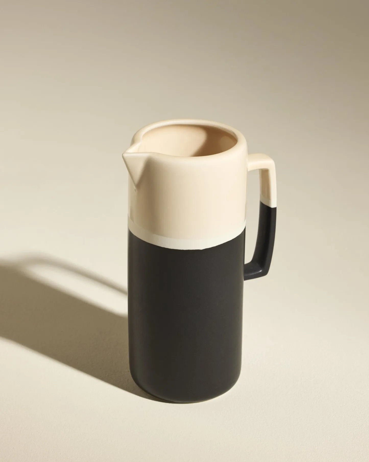 Collection Sicilia|Carafes>Maison Sarah Lavoine Pichet Sicilia - Ecru