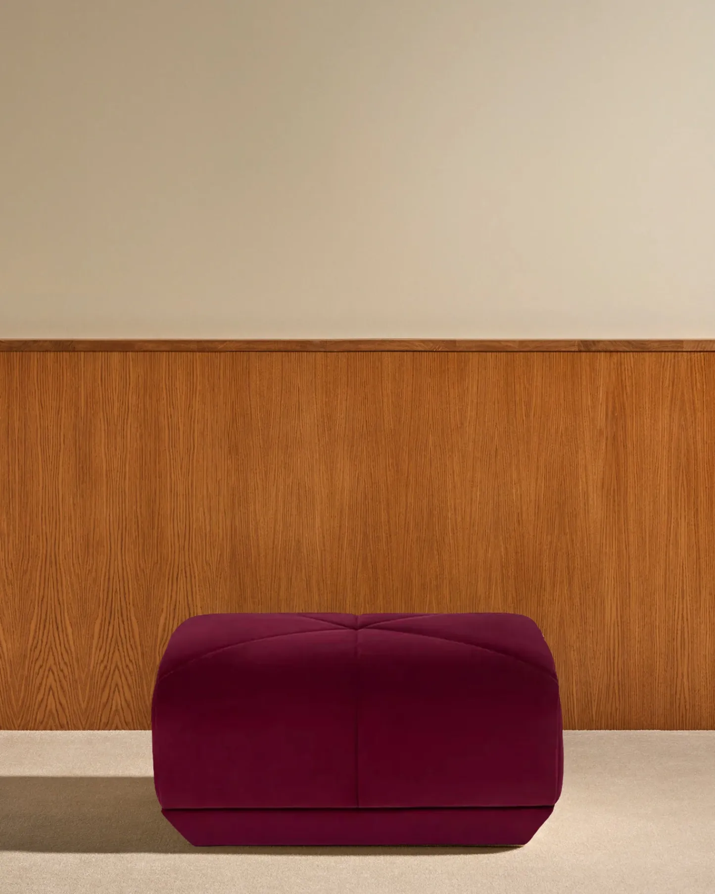 Poufs>Maison Sarah Lavoine Pouf Chill - Cassis