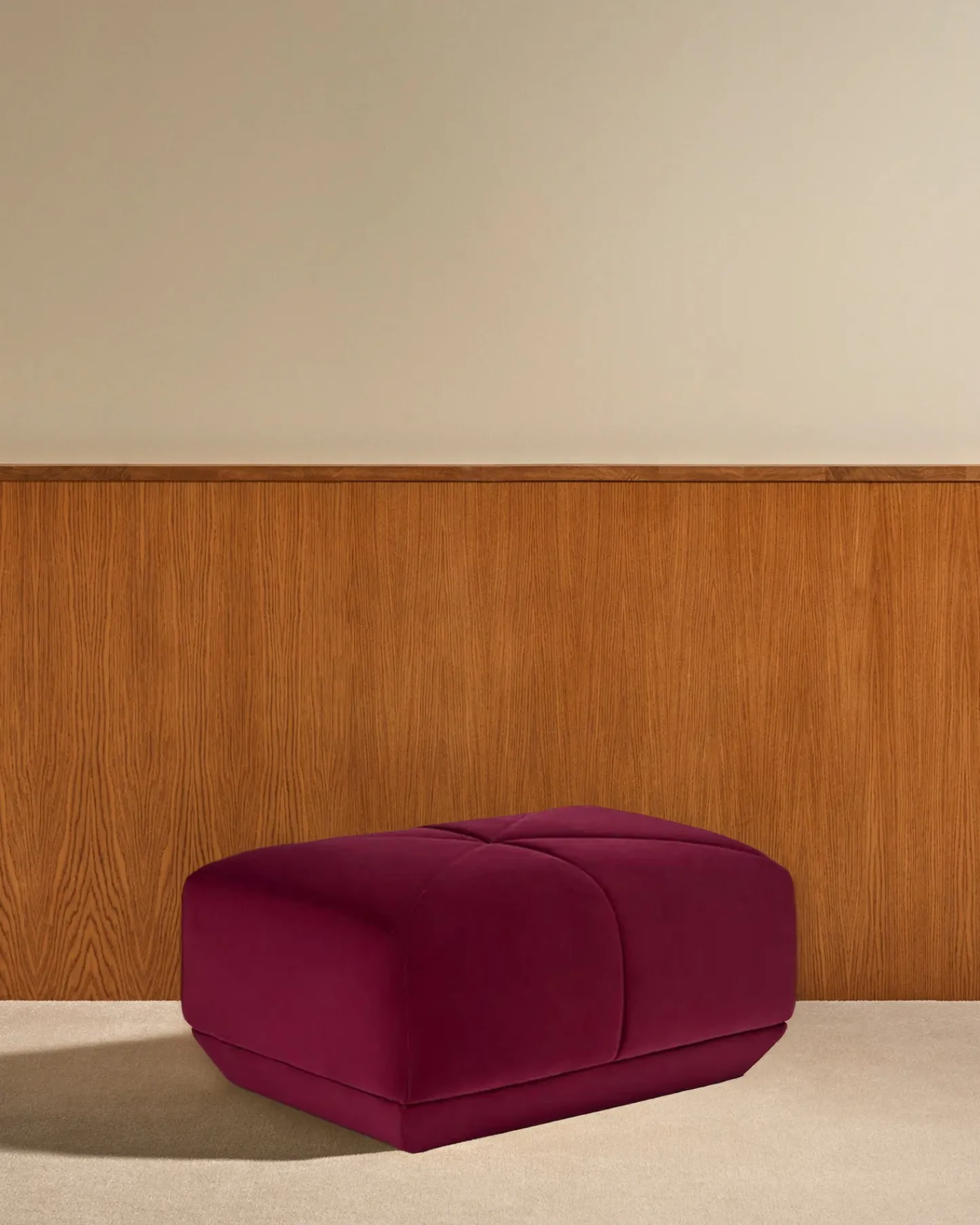 Poufs>Maison Sarah Lavoine Pouf Chill - Cassis