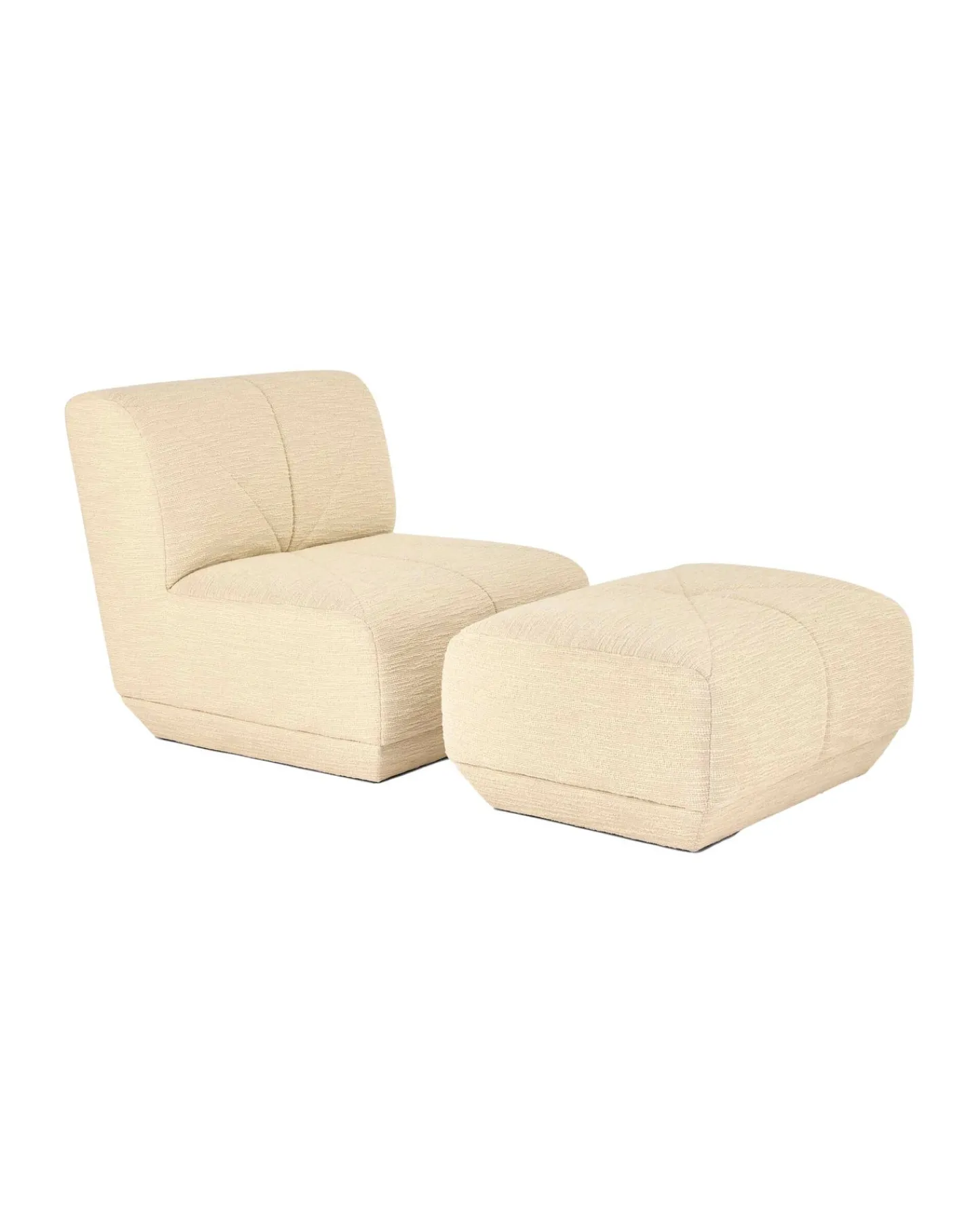 Poufs>Maison Sarah Lavoine Pouf Chill - Ecru