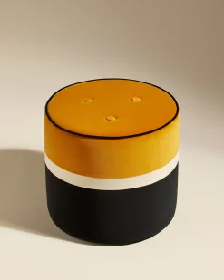 Poufs>Maison Sarah Lavoine Pouf Léo - Ocre