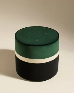 Poufs>Maison Sarah Lavoine Pouf Léo - Vert