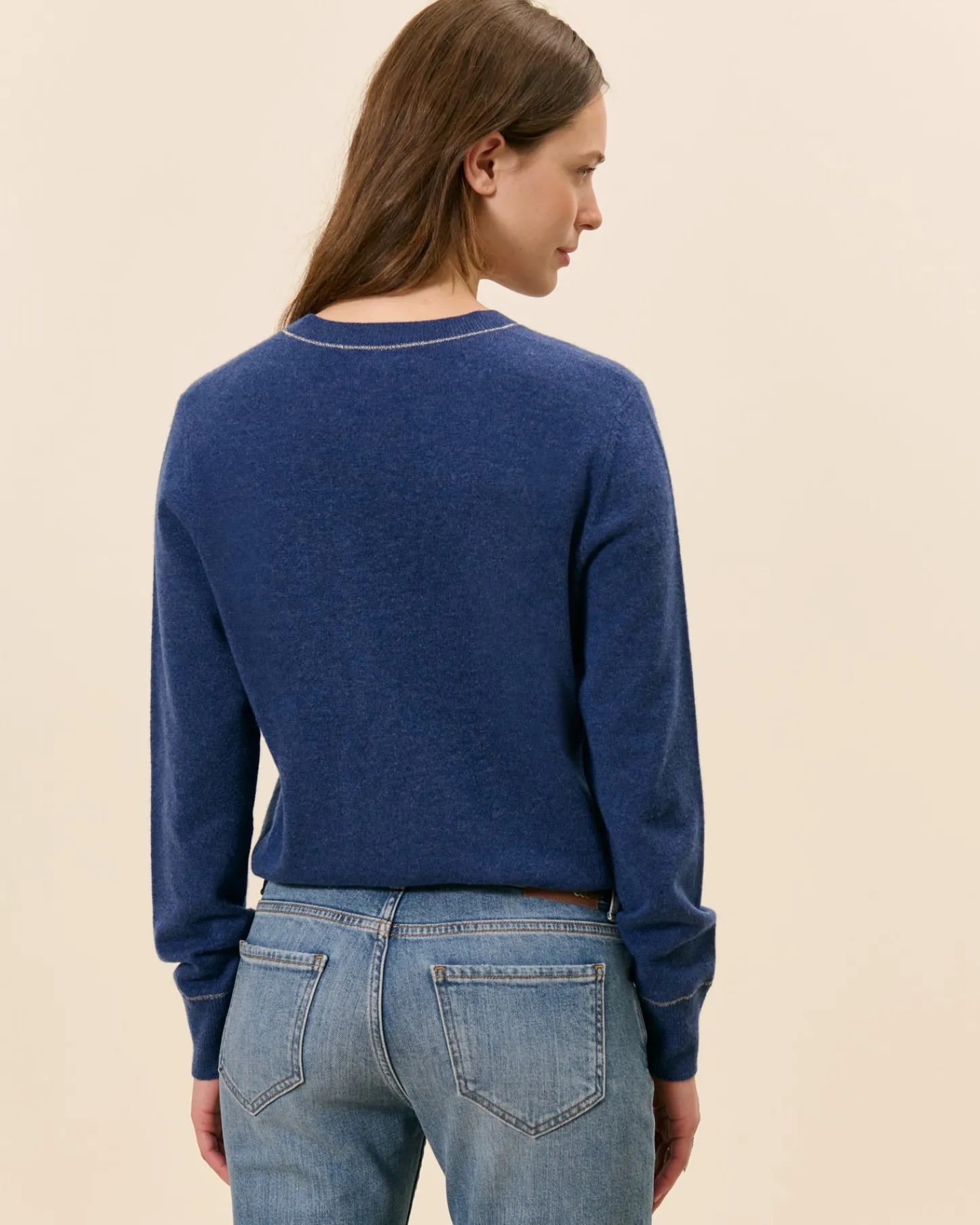 Hauts>Maison Sarah Lavoine Pull Auteuil - Bleu
