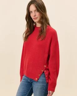 Hauts>Maison Sarah Lavoine Pull Ranelagh - Rouge