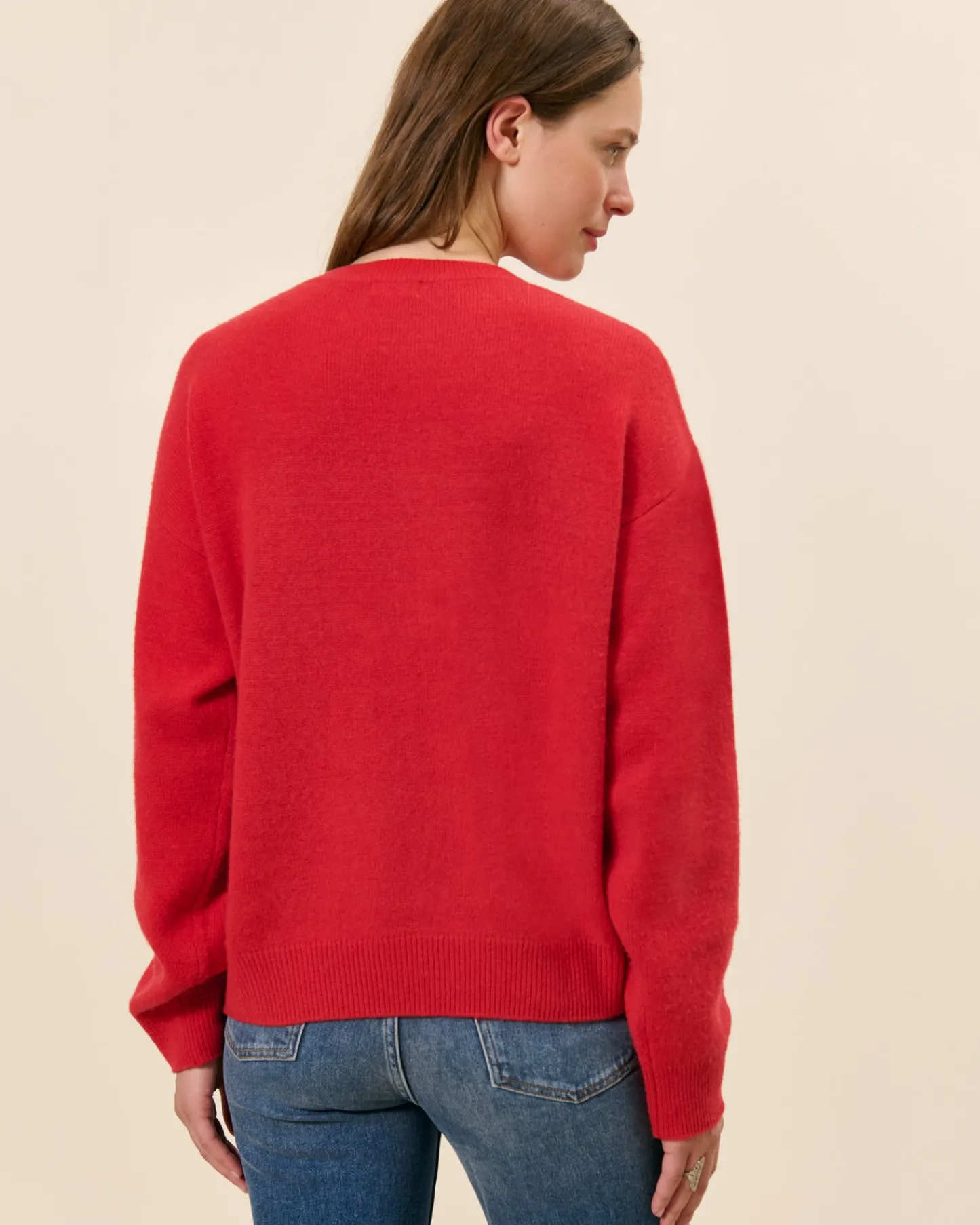 Hauts>Maison Sarah Lavoine Pull Ranelagh - Rouge