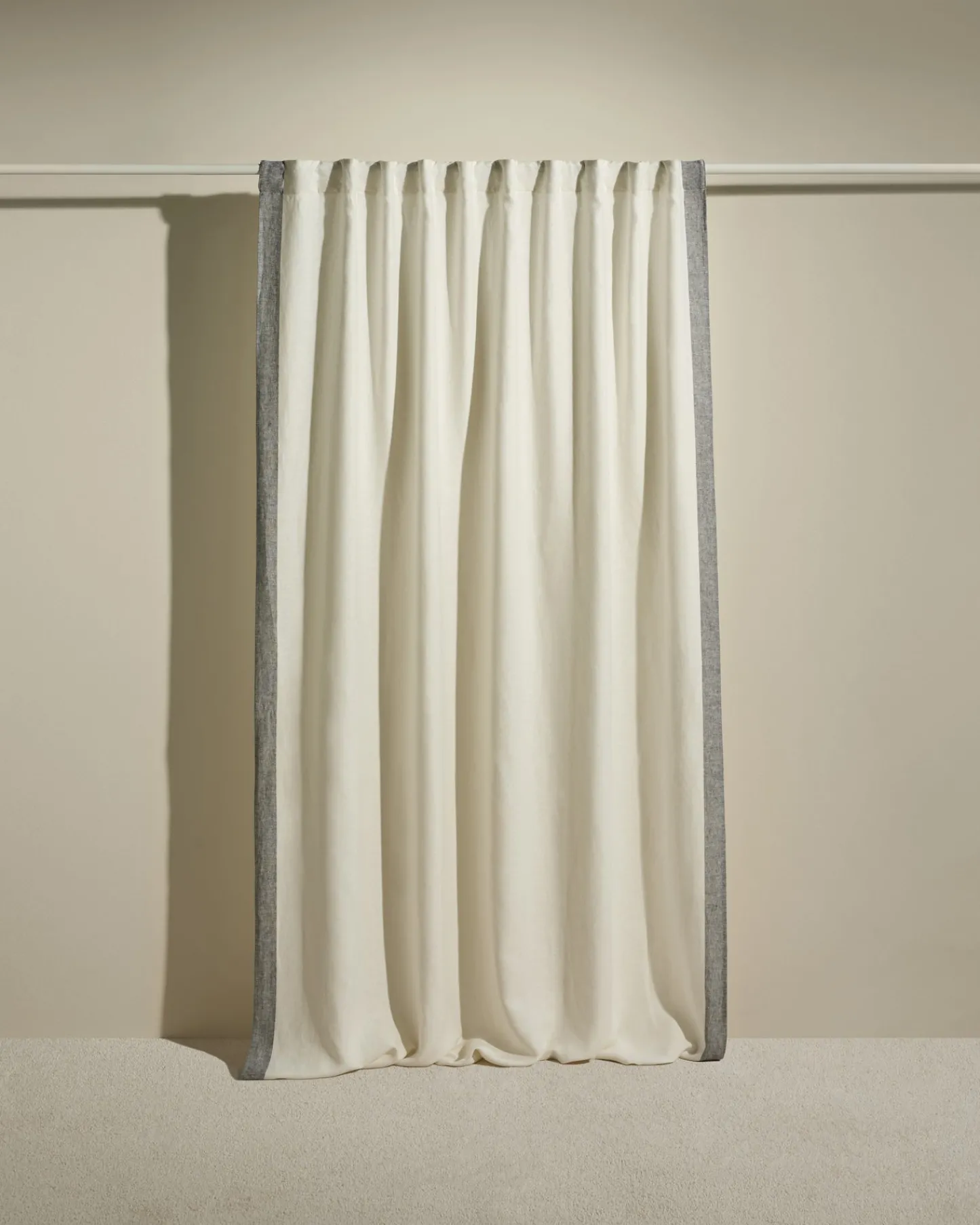 Rideaux & Voilages>Maison Sarah Lavoine Rideau Ava Bande Tissée - Jasmin