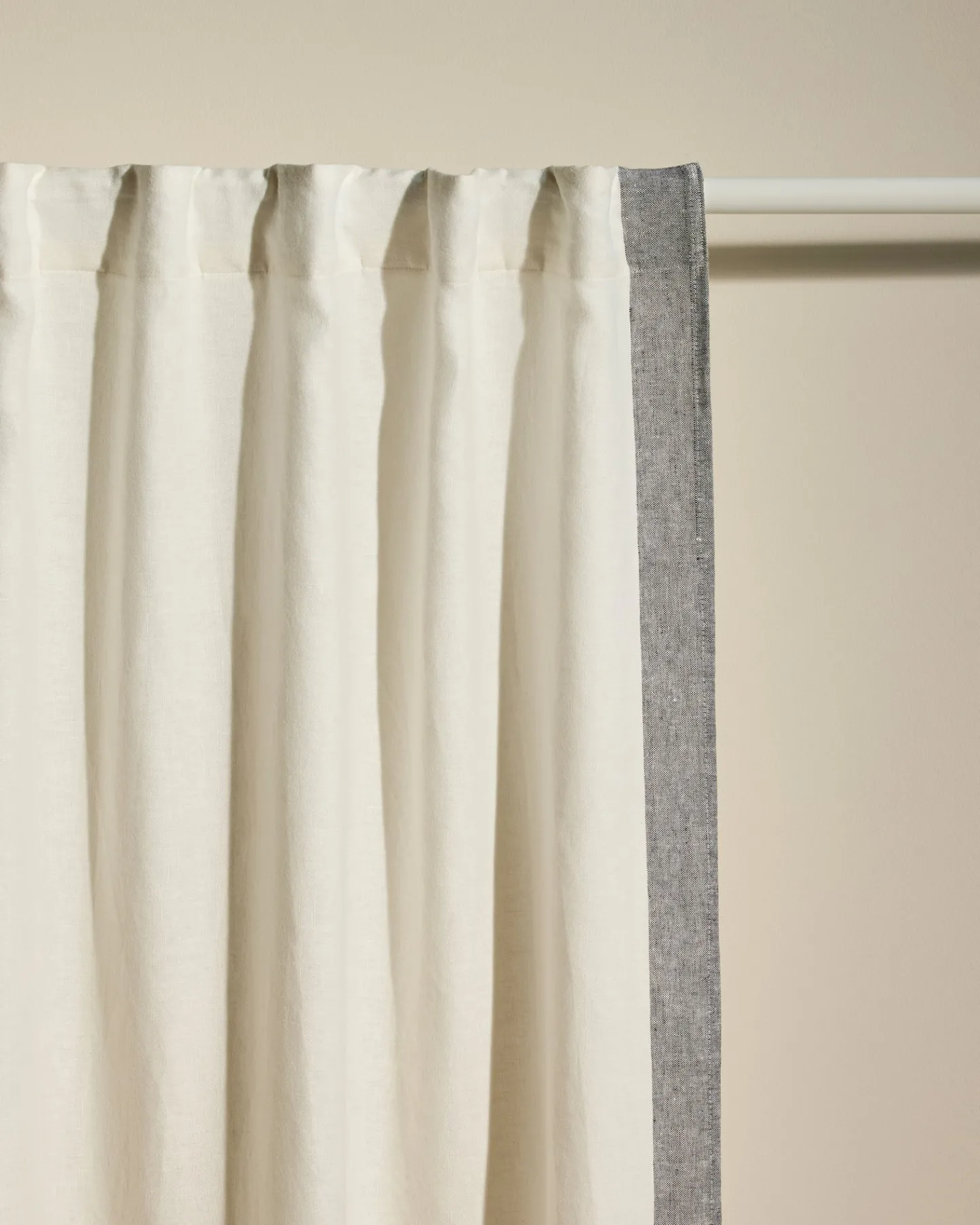 Rideaux & Voilages>Maison Sarah Lavoine Rideau Ava Bande Tissée - Jasmin