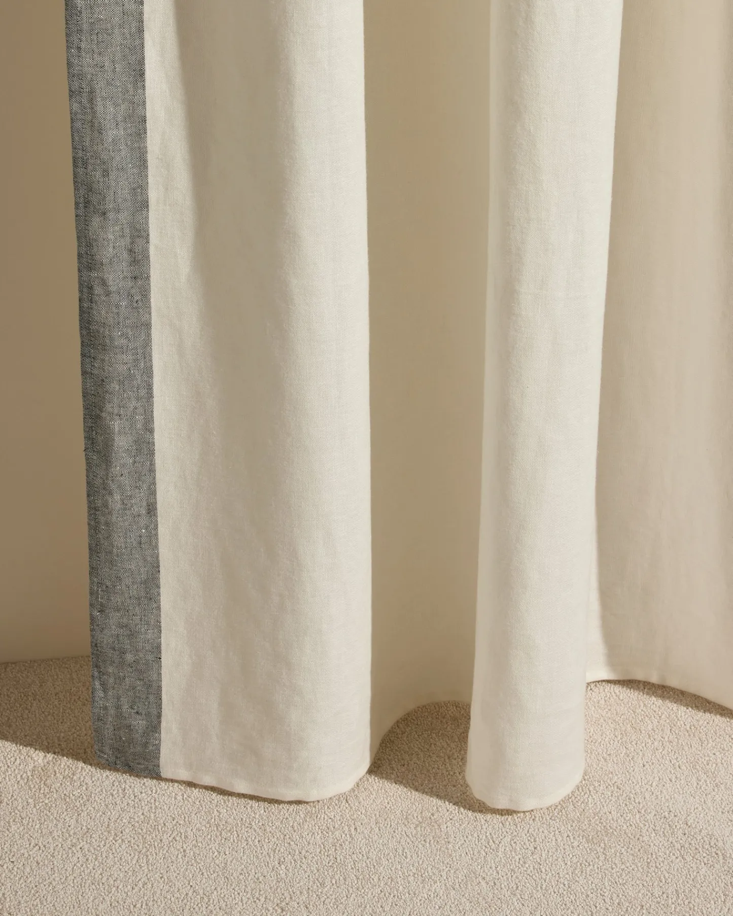 Rideaux & Voilages>Maison Sarah Lavoine Rideau Ava Bande Tissée - Jasmin