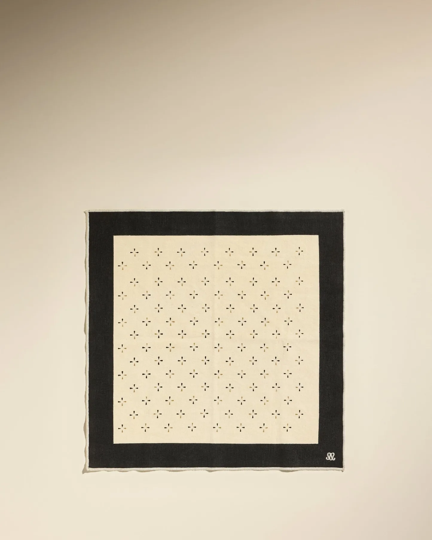 Linge De Table>Maison Sarah Lavoine Serviette de table Murmure - Noir