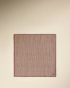 Linge De Table>Maison Sarah Lavoine Serviette de table tempo - Carmin