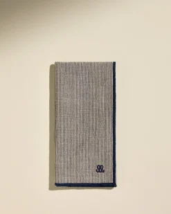 Linge De Table>Maison Sarah Lavoine Serviette de table tempo - Bleu Broadway