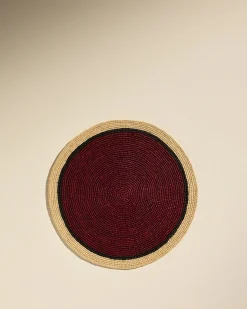 Linge De Table>Maison Sarah Lavoine Set de table Globe - / Naturel Carmin