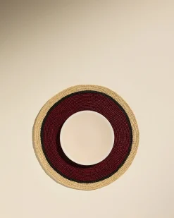 Linge De Table>Maison Sarah Lavoine Set de table Globe - / Naturel Carmin