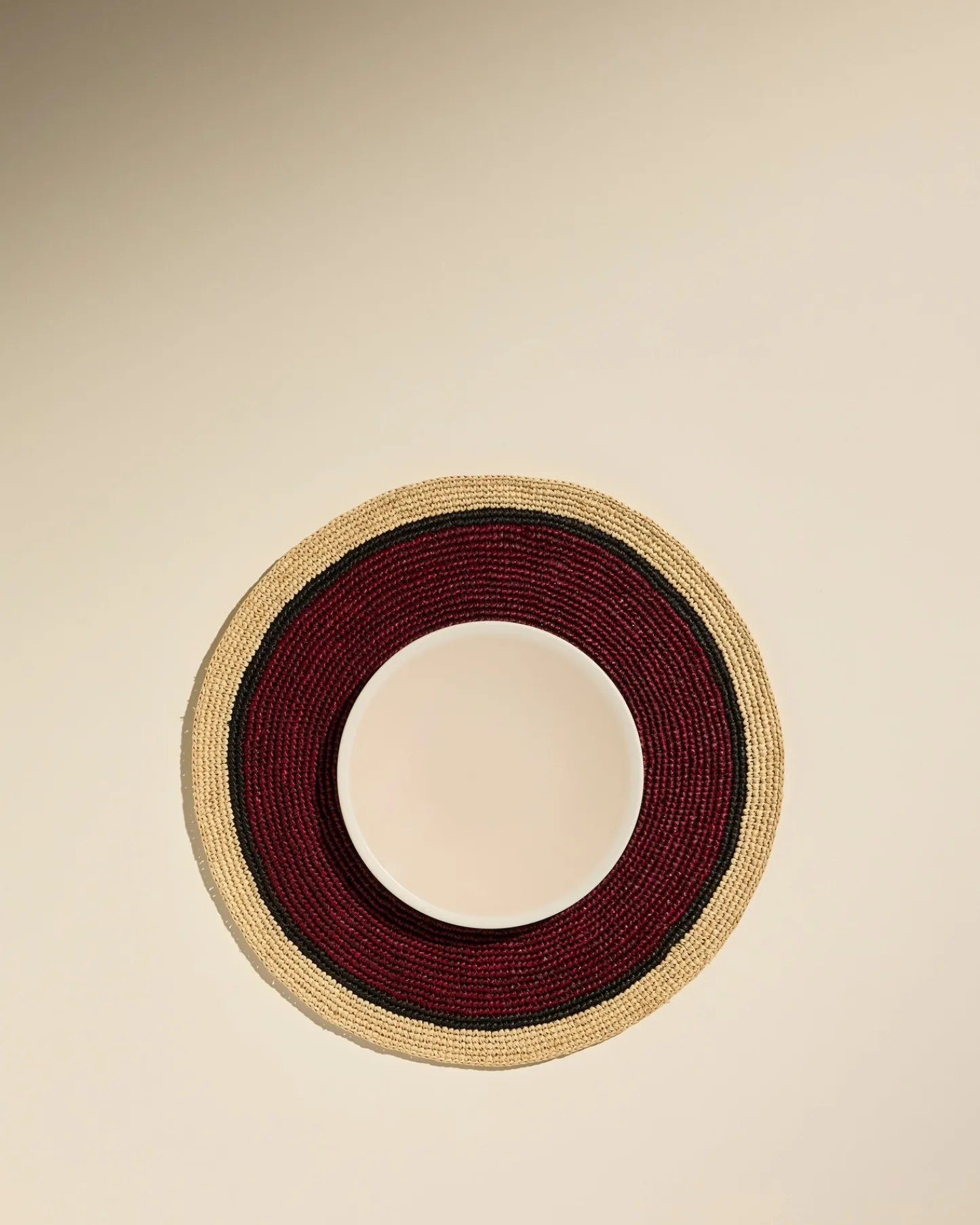 Linge De Table>Maison Sarah Lavoine Set de table Globe - / Naturel Carmin