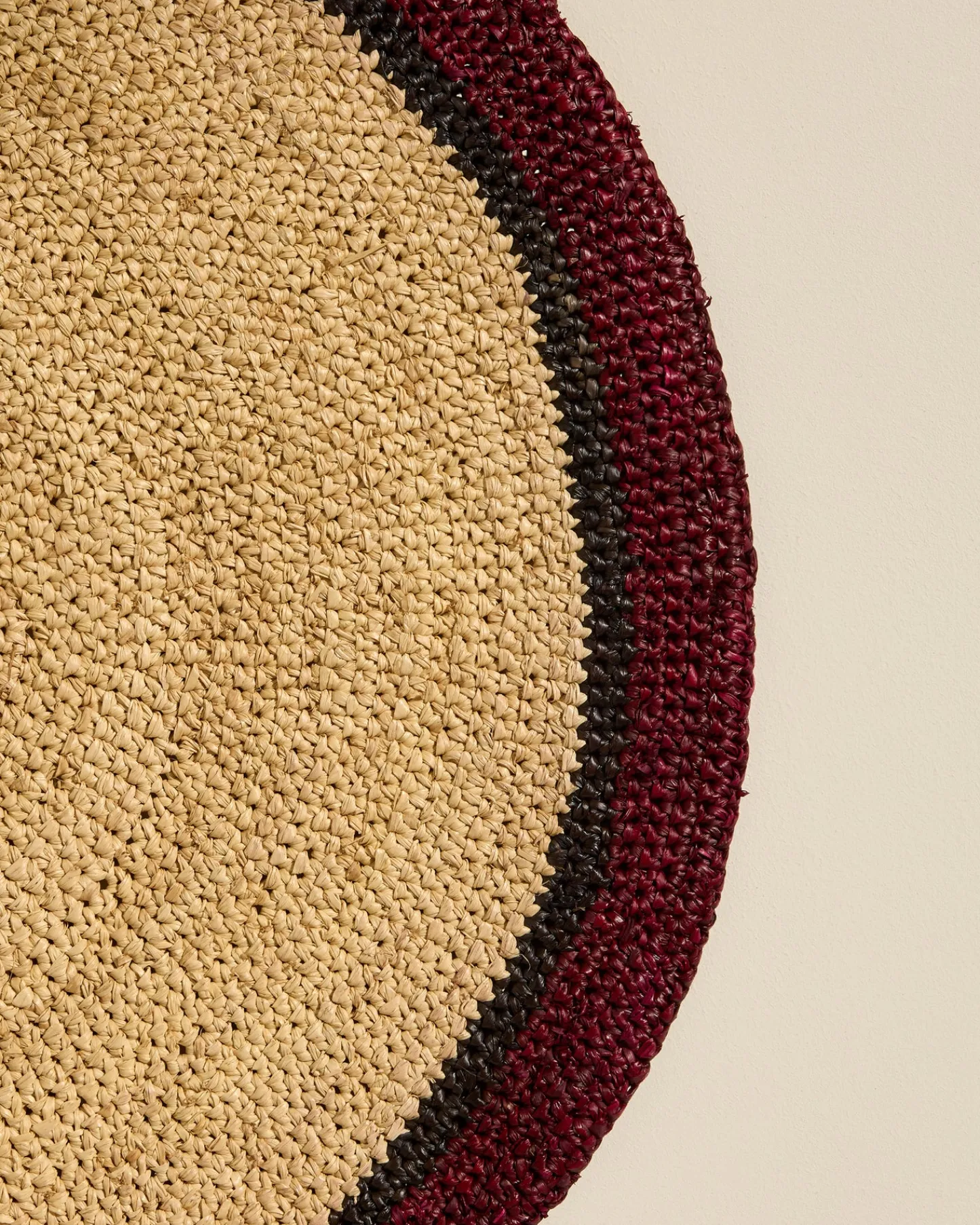 Linge De Table>Maison Sarah Lavoine Set de table Globe - / Carmin Naturel