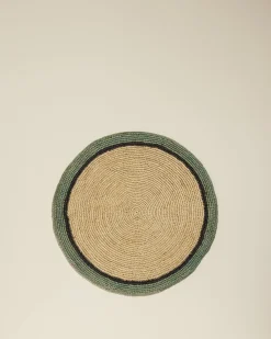 Linge De Table>Maison Sarah Lavoine Set de table Globe - Naturel / Céladon