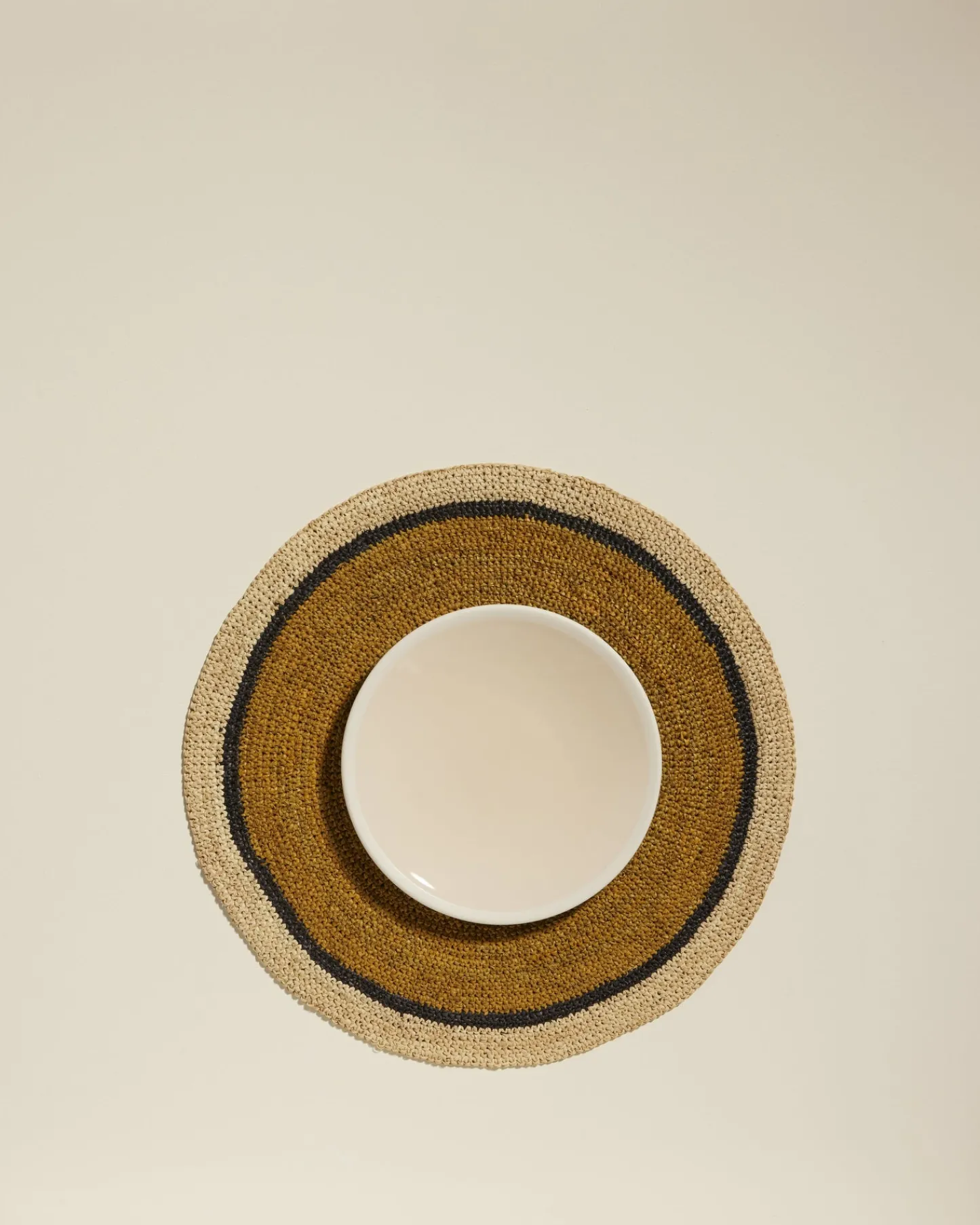 Linge De Table>Maison Sarah Lavoine Set de table Globe - Safran / Naturel