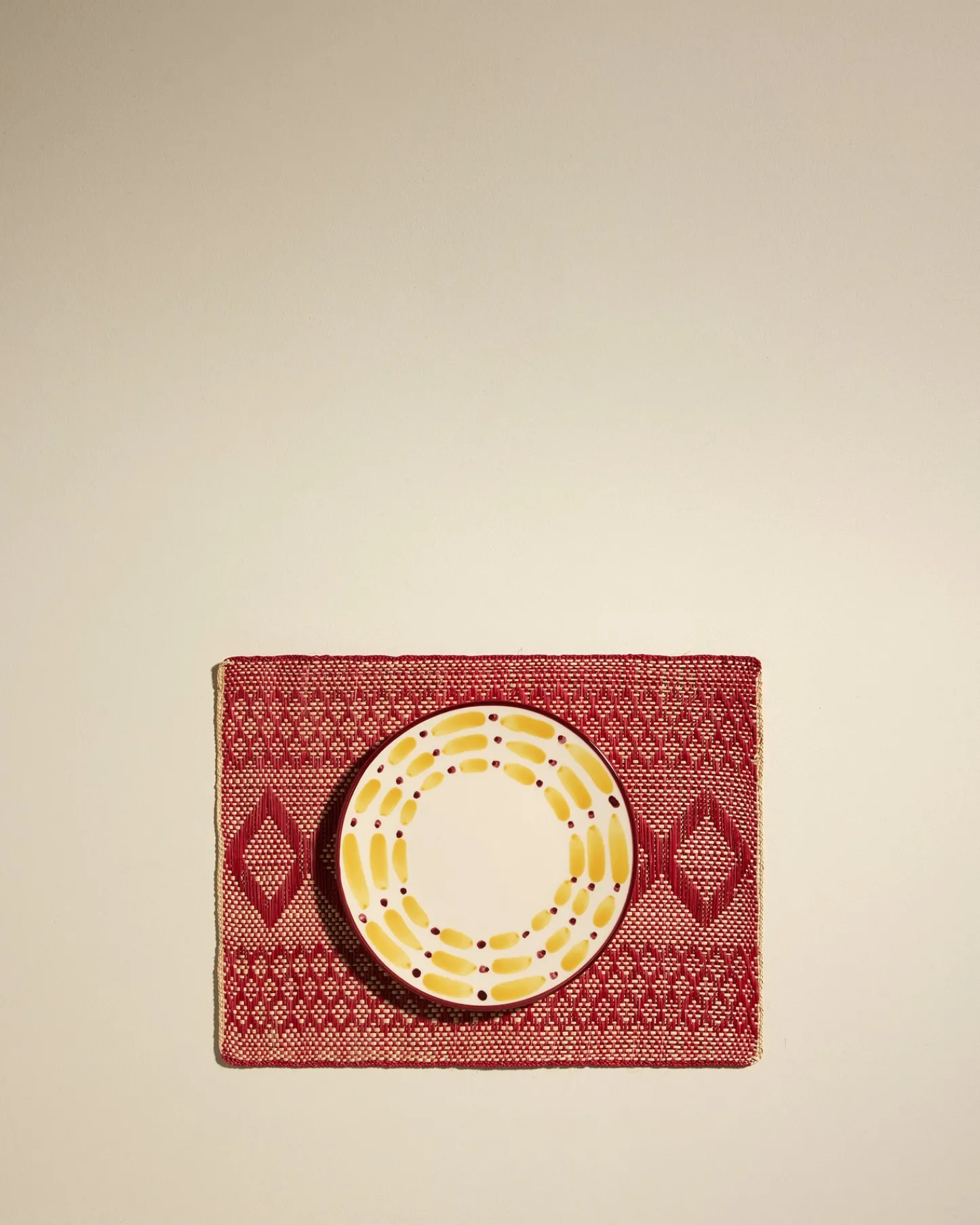 Linge De Table>Maison Sarah Lavoine Set de table Iraca - Terracotta