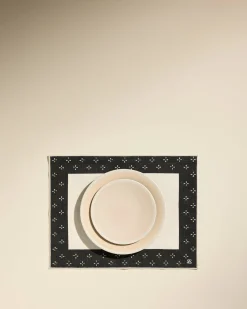 Linge De Table>Maison Sarah Lavoine Set de table Murmure - Noir