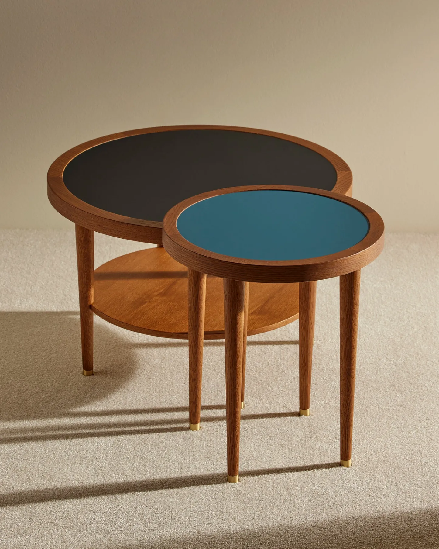 Tables Basses|Tables D'Appoint Et Chevets>Maison Sarah Lavoine Table basse ronde Puzzle - Bleu Sarah