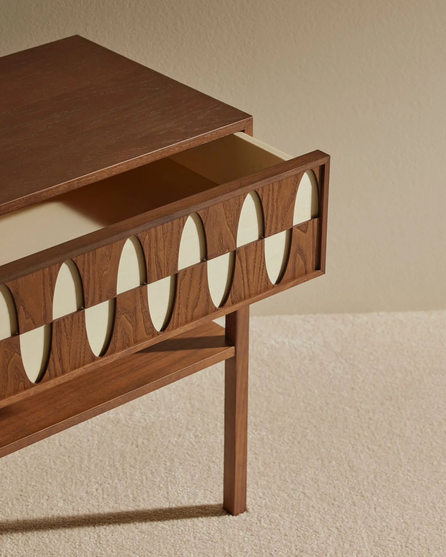 Tables D'Appoint Et Chevets>Maison Sarah Lavoine Table de chevet Ecailles - Noyer