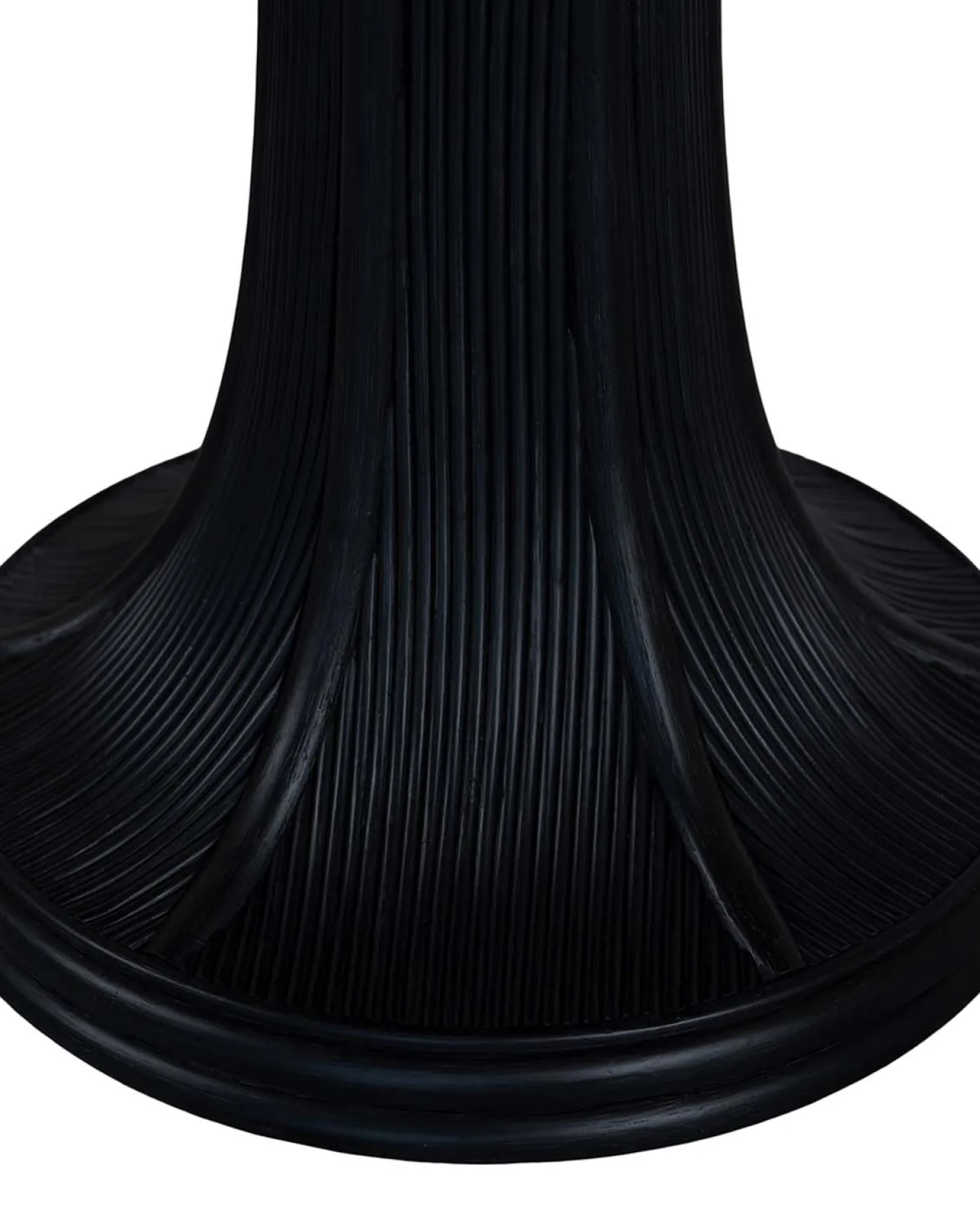 Tables Hautes>Maison Sarah Lavoine Table ronde Riviera Marbre Noir Blanc / Noir