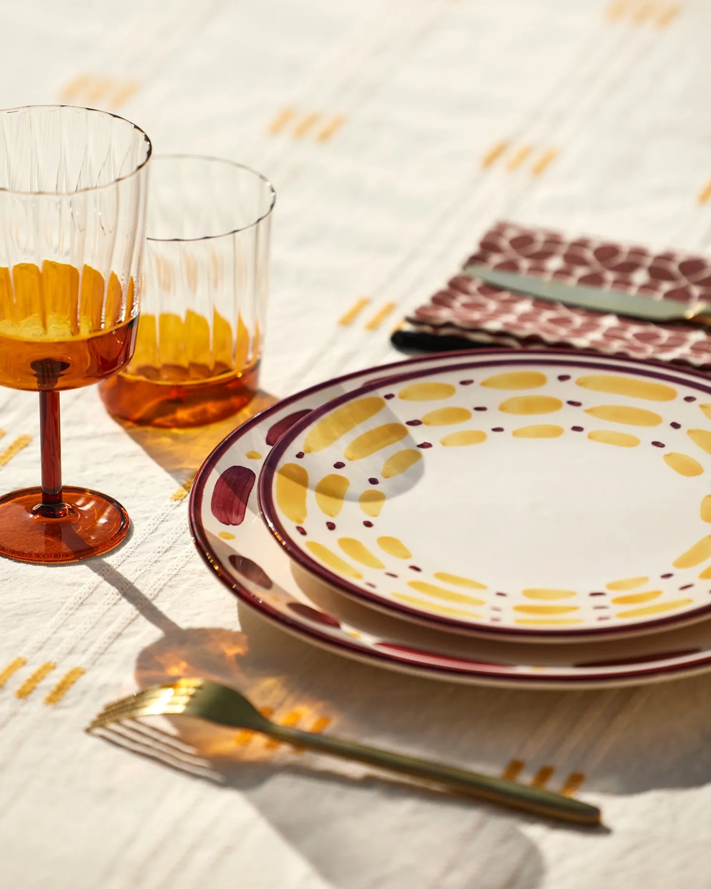 Verres>Maison Sarah Lavoine Verre à vin Eclat - Ambre