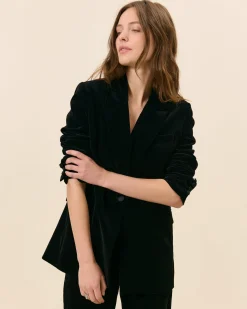 Costumes|Hauts>Maison Sarah Lavoine Veste Alesia - Noir