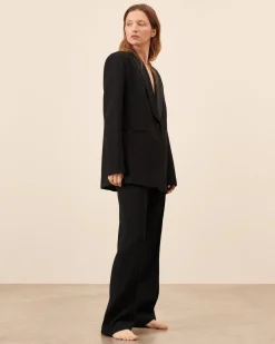 Costumes|Hauts>Maison Sarah Lavoine Veste Smoking Faubourg - Noir