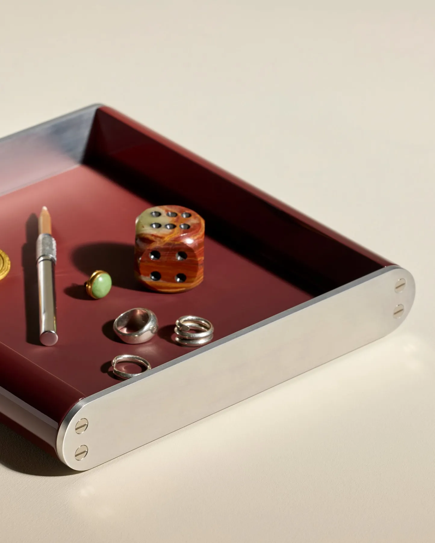 Vides-Poches>Maison Sarah Lavoine Vide poche Oscar - Carmin